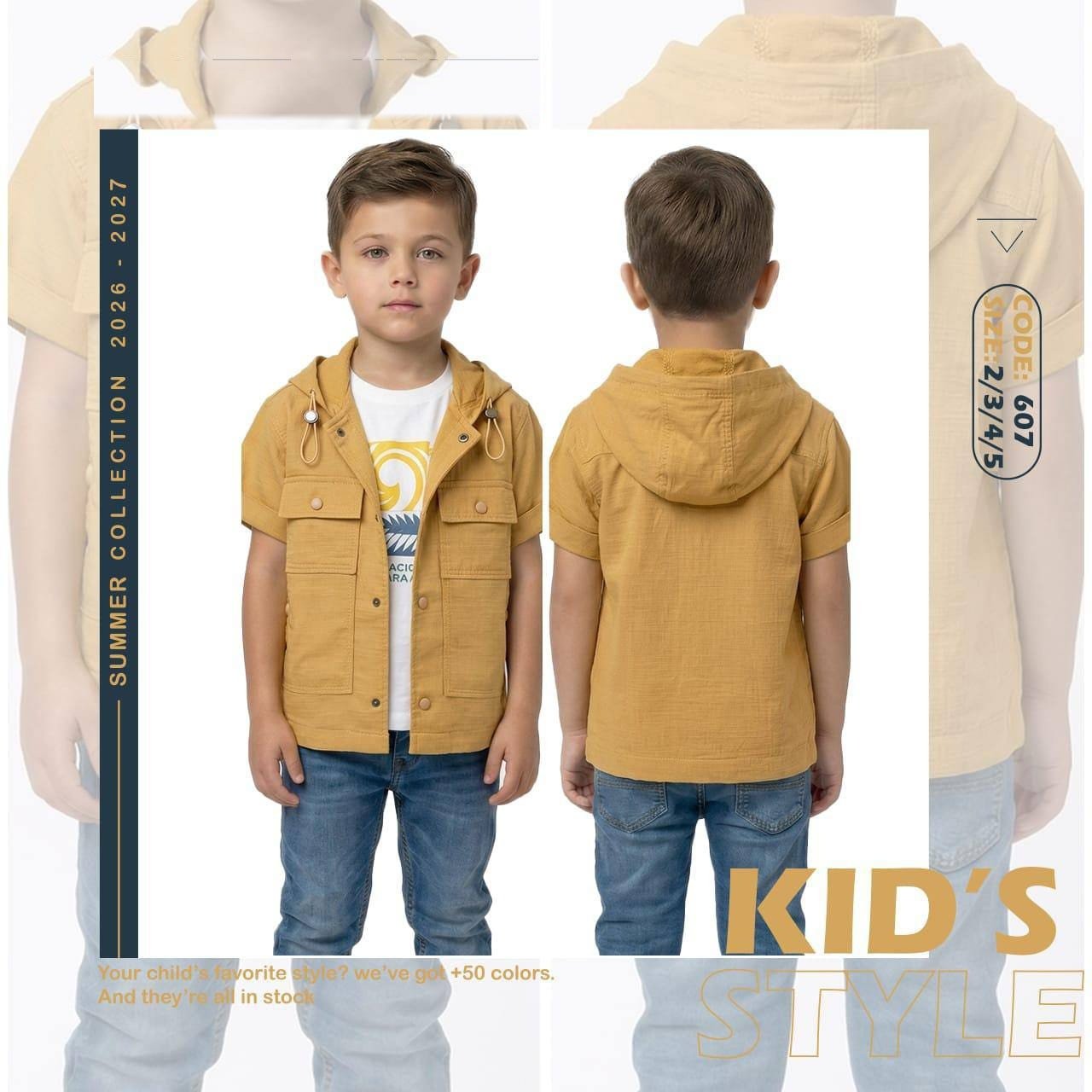 Veste-Chemise à Capuche